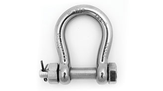 High Corrosion Resistance Stainless Steel Bow Shackles with Saftey Pin