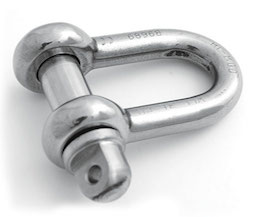 High Tensile Stainless Steel D Shackle Type A