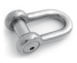 High Tensile Stainless Steel D Shackle Type B