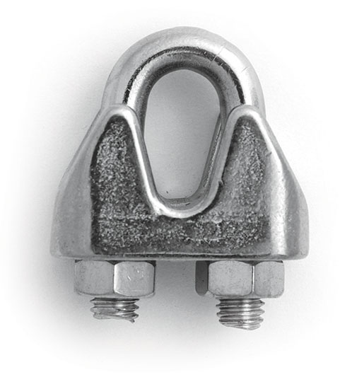 Americal Federal Specification Stainless Steel Wire Rope Clips (Bulldog Grips)