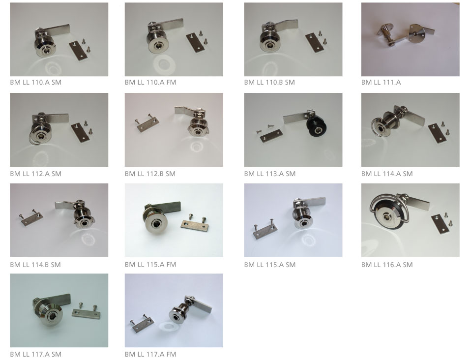 Watertight Stainless Steel Locker Latches (12kg Spring)