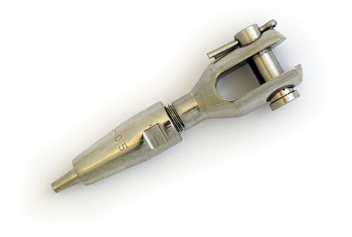 Swageless Compression Terminal - Fork End