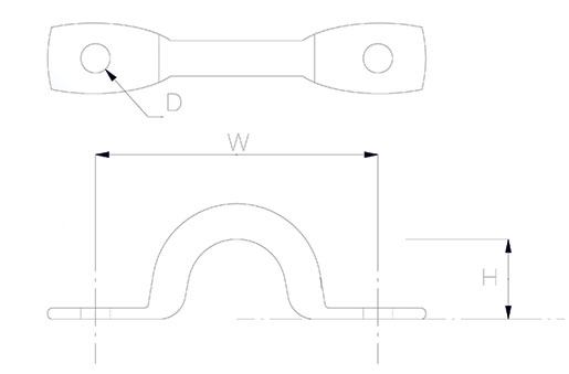 Lacing Eyes Technical Drawing