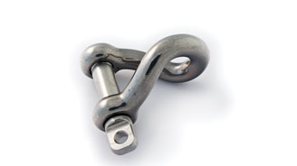 Stainless Steel 316 Twist Marine Shackles