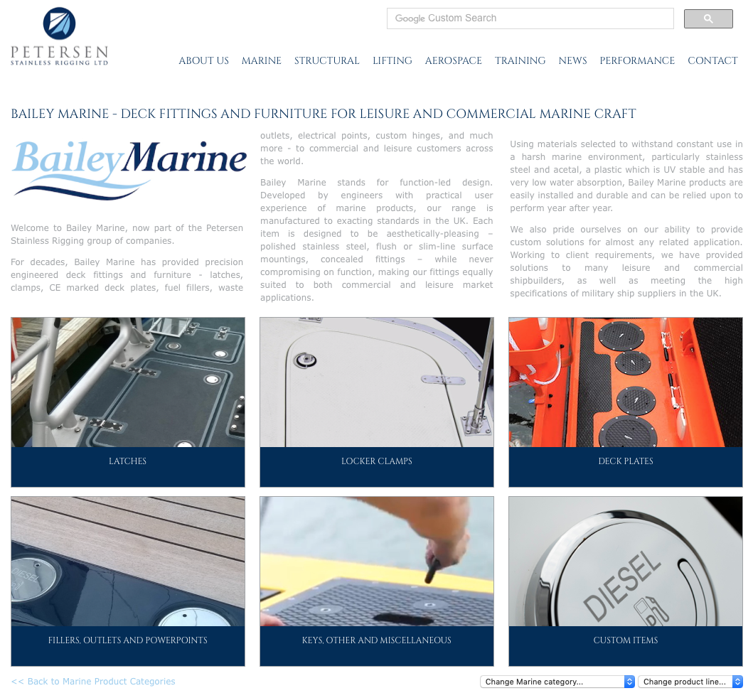 Bailey Marine section